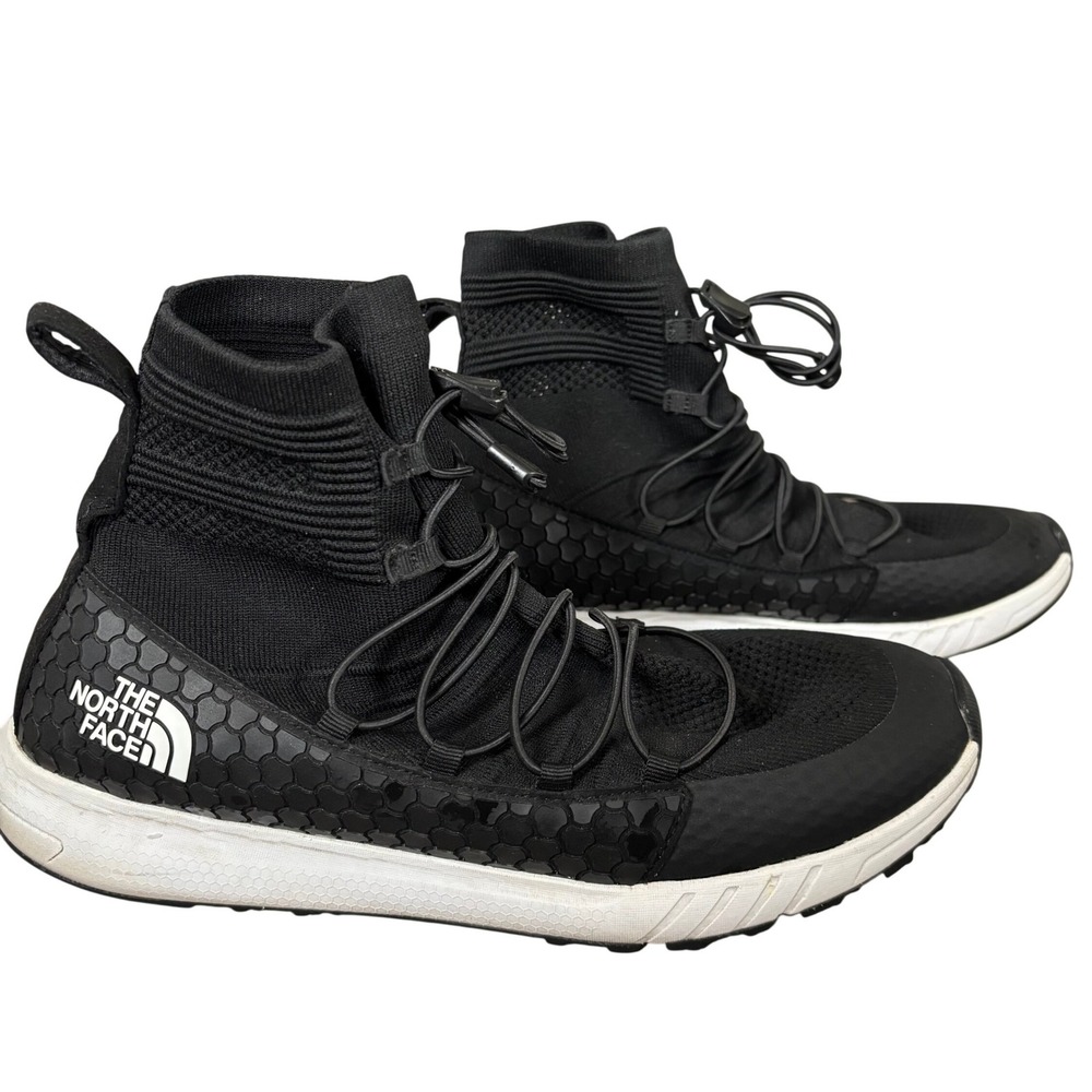 The North Face Men's Touji Mid Lace Sneaker Boot Sz 10 Black Hiking Running